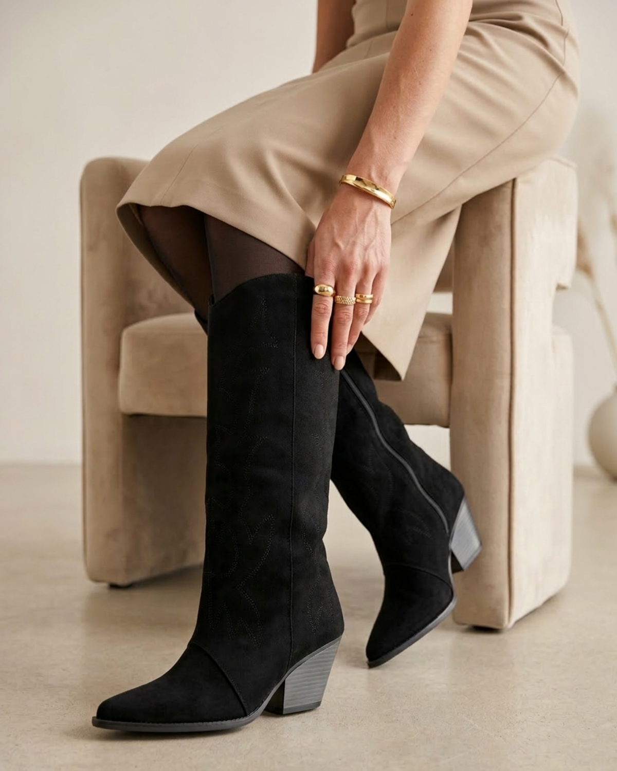 BOTTES À TALONS SOFIA