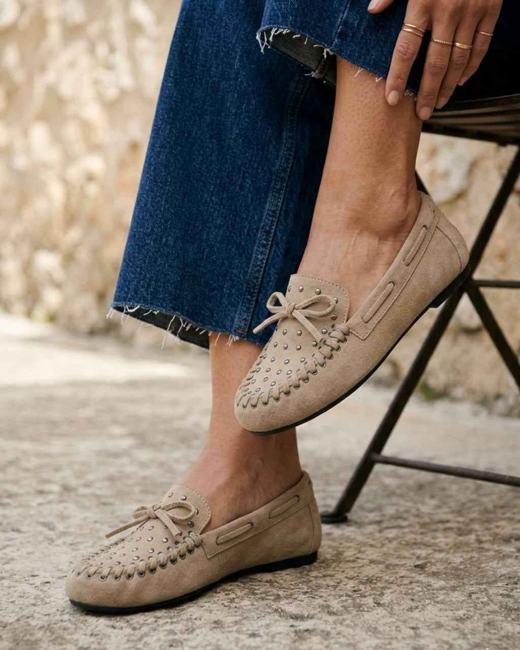 MOCASSINS RIVET NIA
