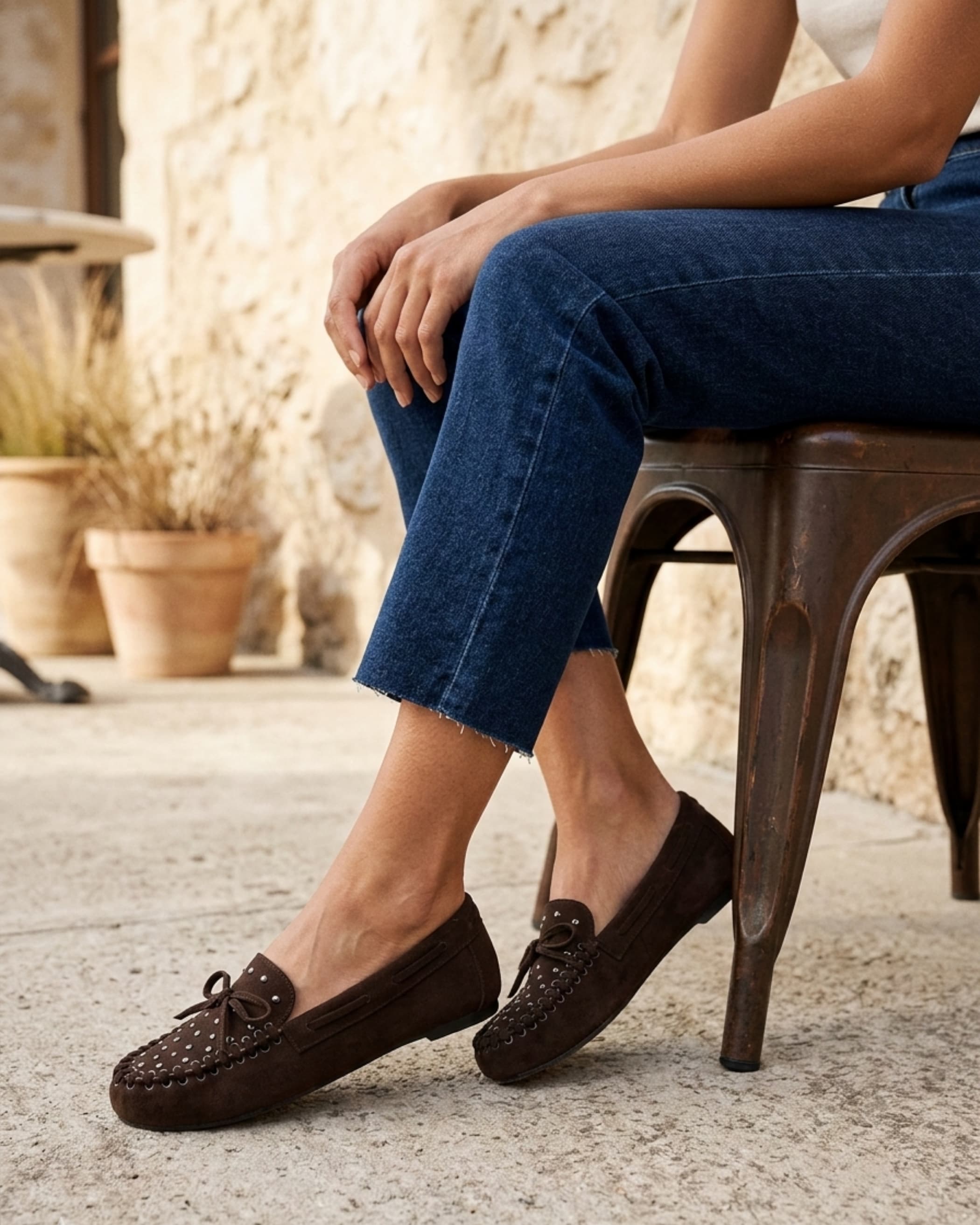 MOCASSINS RIVET NIA