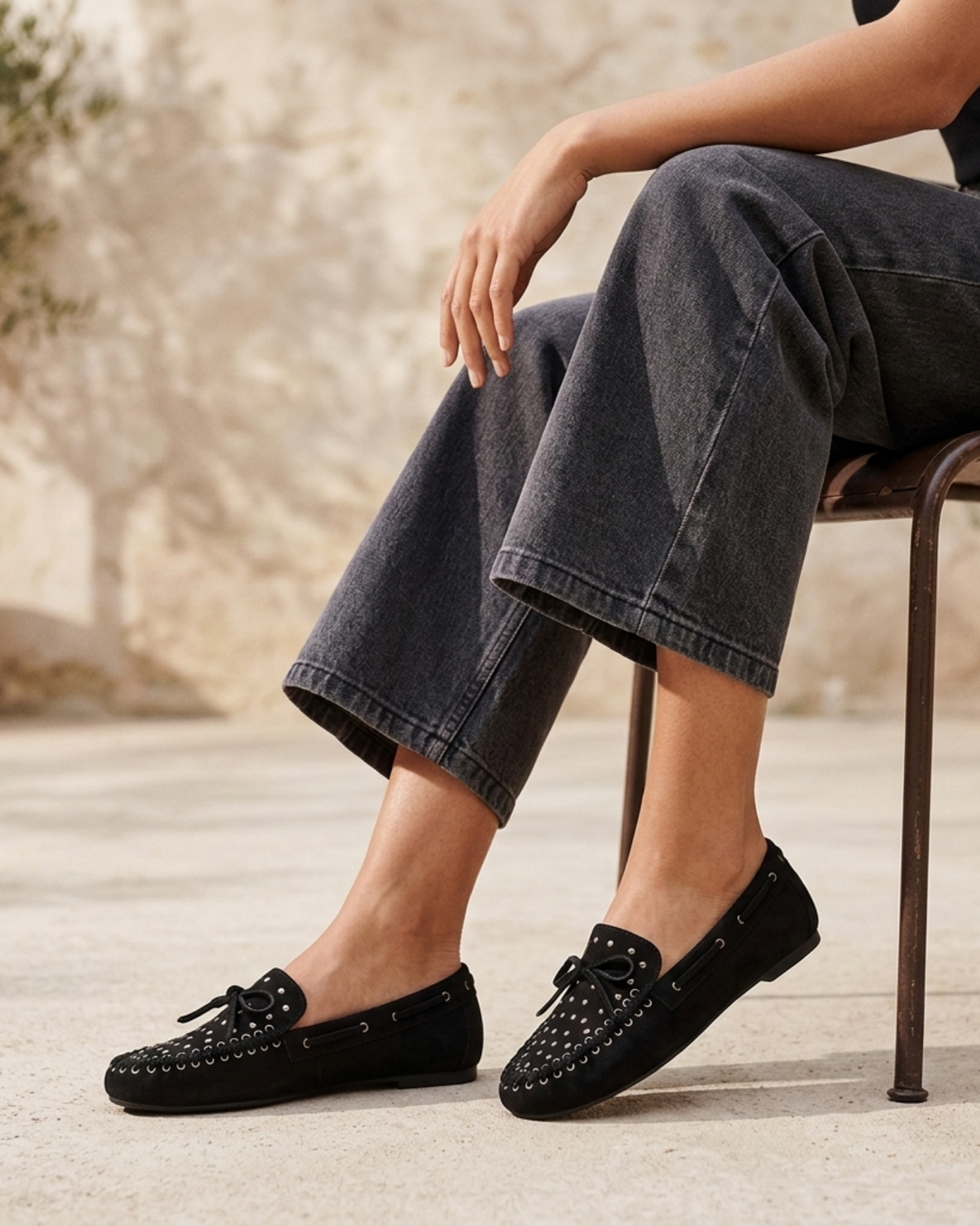 MOCASSINS RIVET NIA