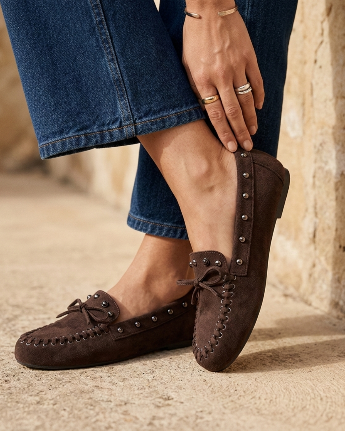 MOCASSINS RIVET LIA