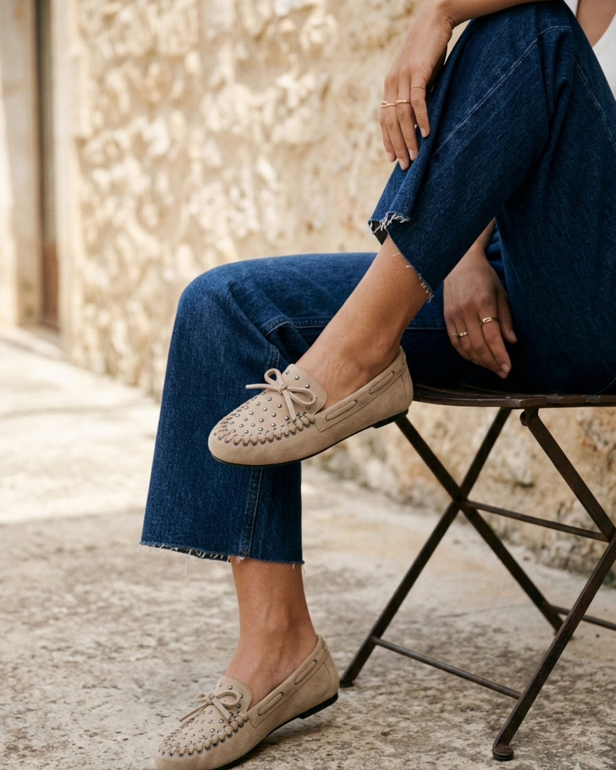 MOCASSINS RIVET NIA