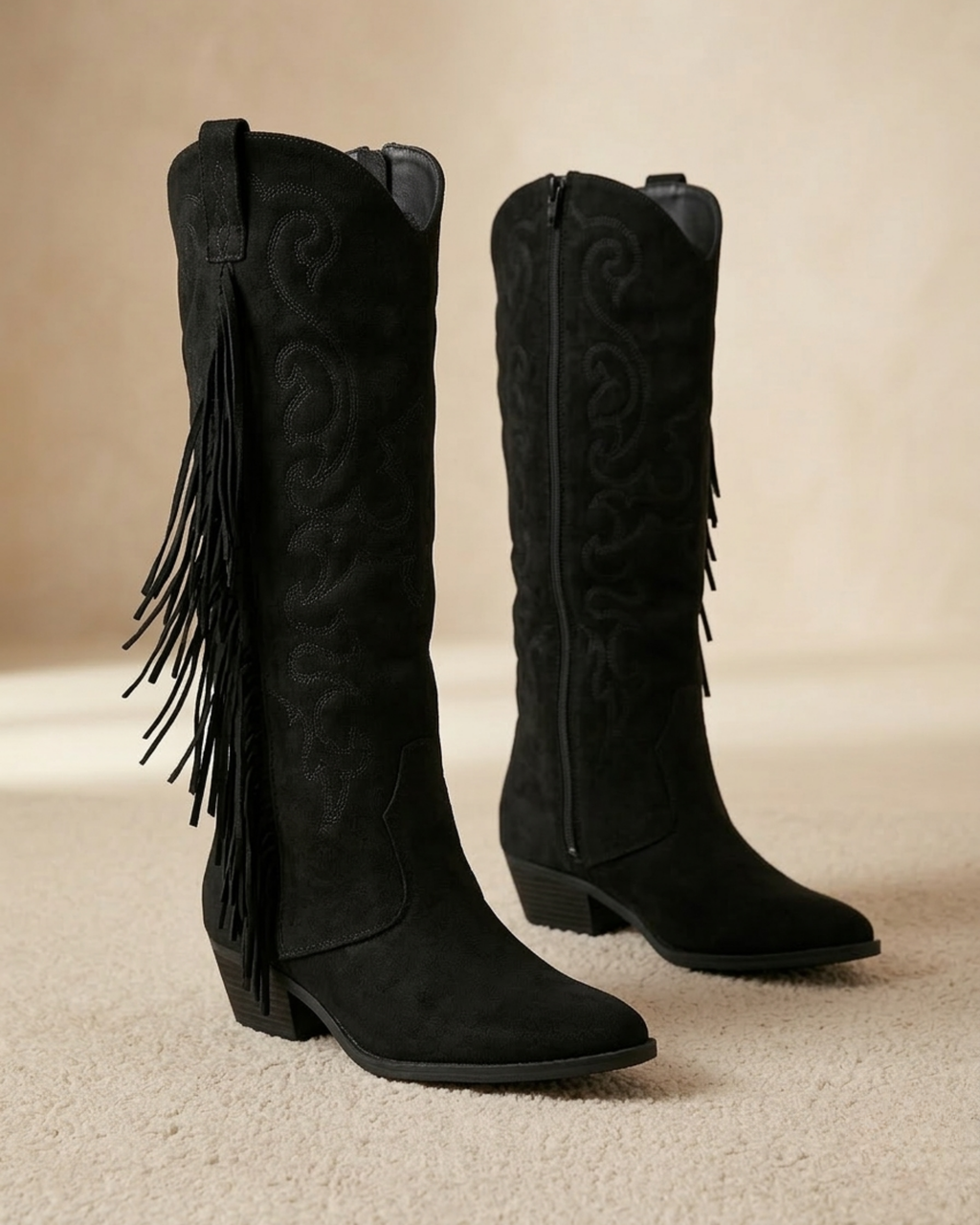 BOTTES À FRANGES CERINE
