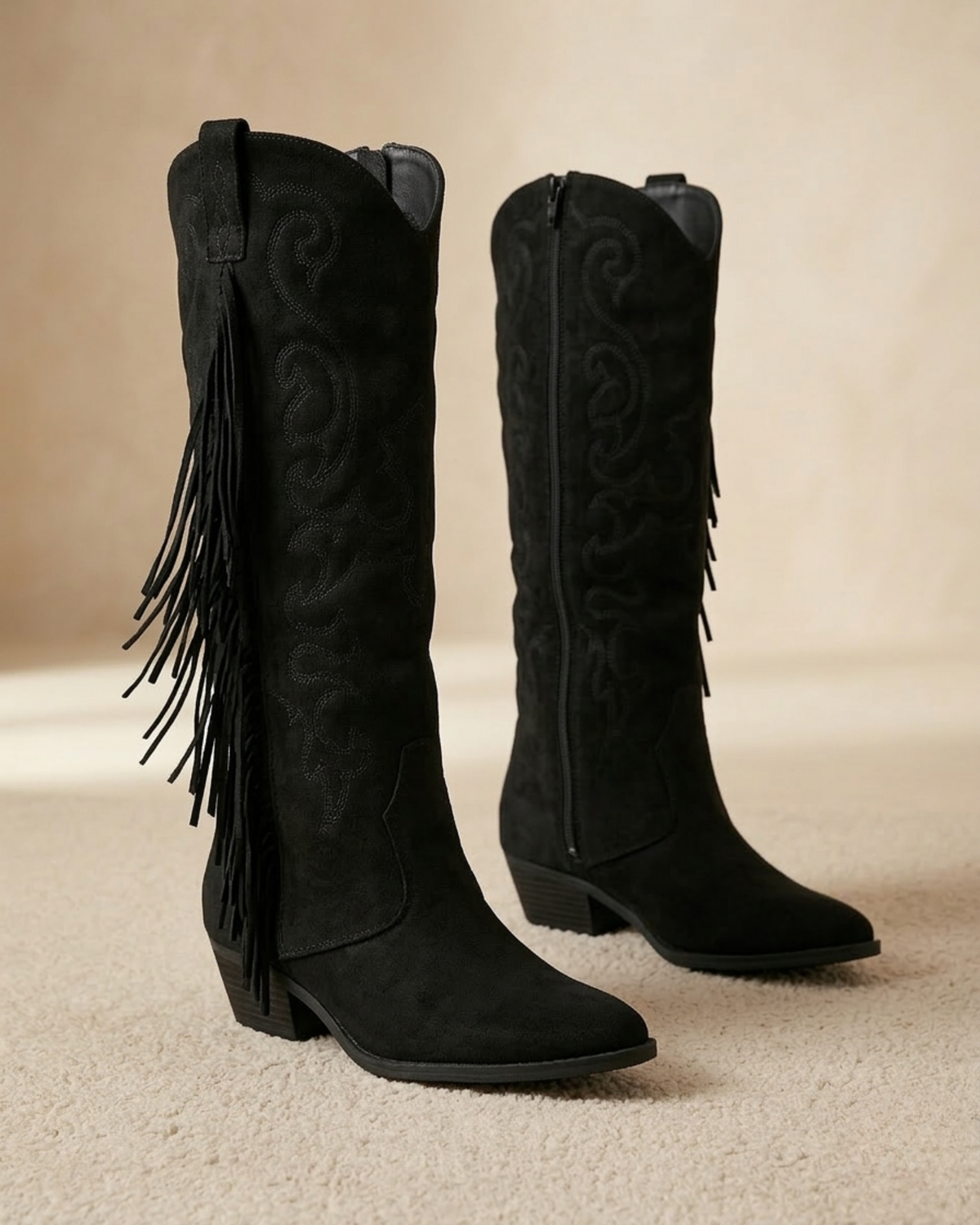 BOTTES À FRANGES CERINE