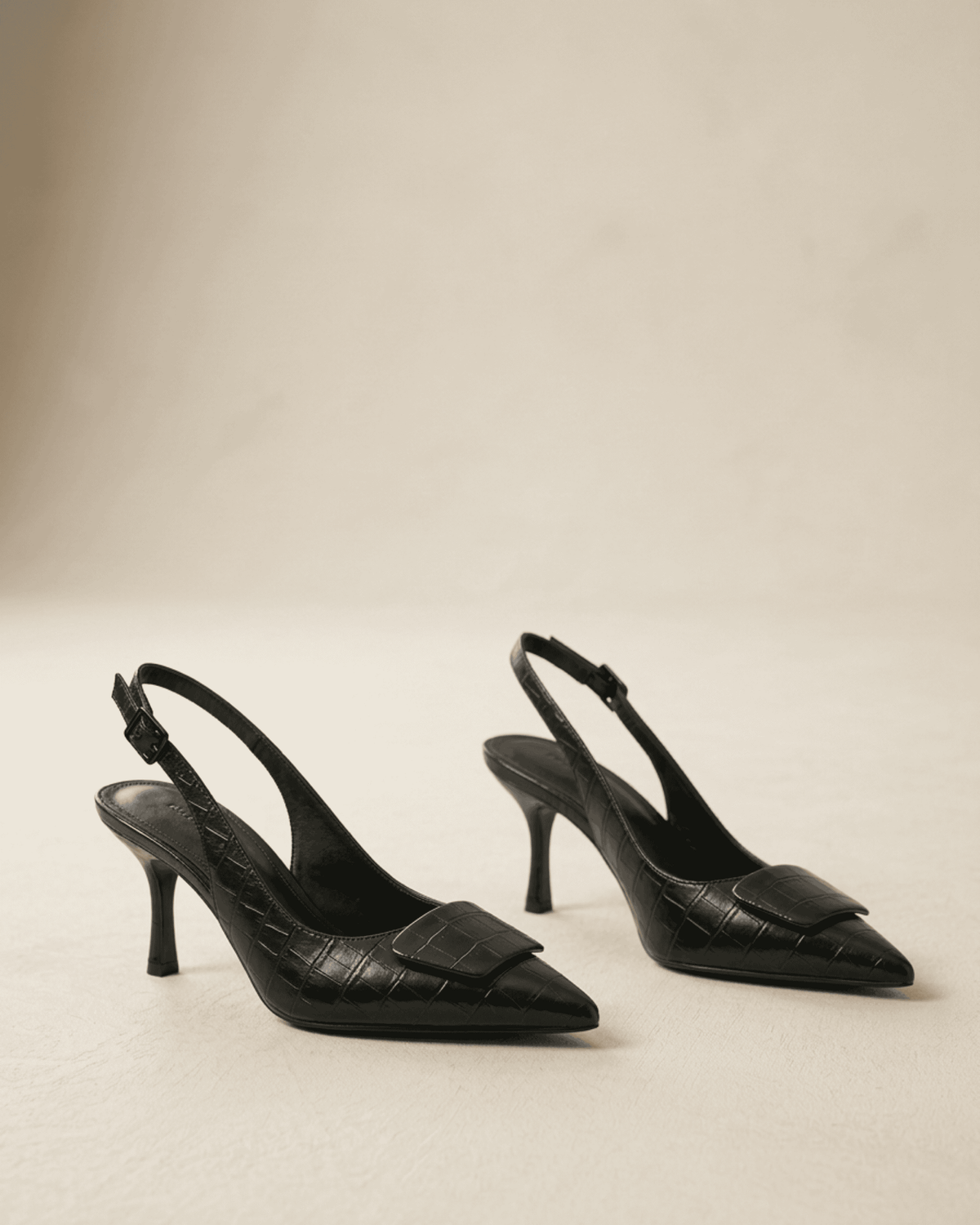 ESCARPINS CROCO MAYA