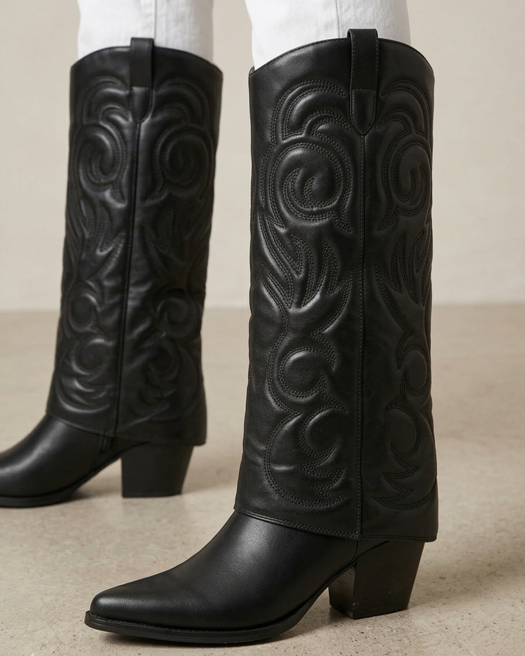 BOTTES À TALONS VICTORIA