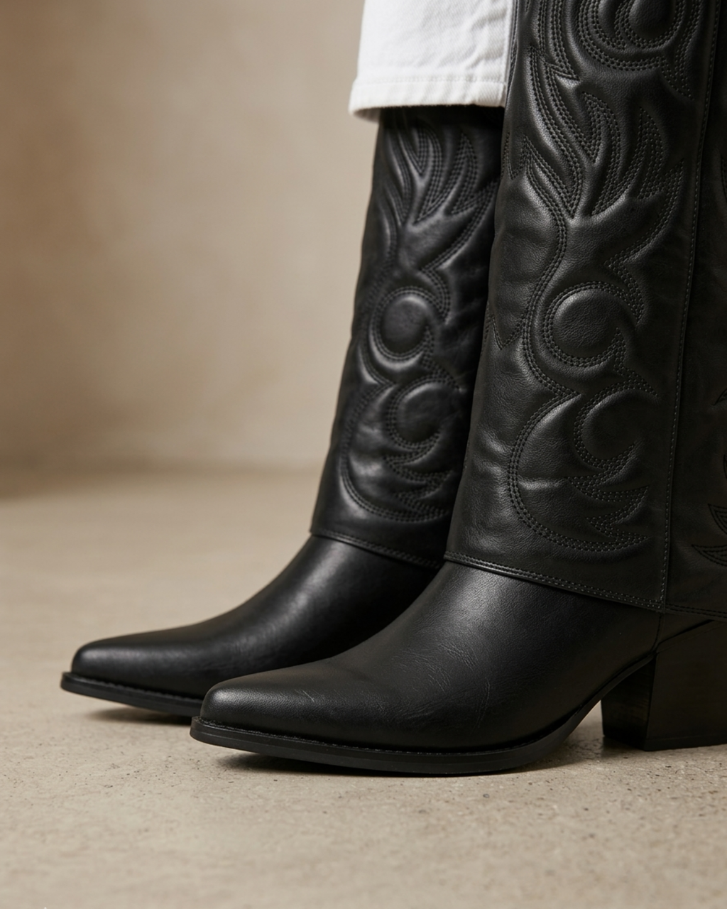 BOTTES À TALONS VICTORIA