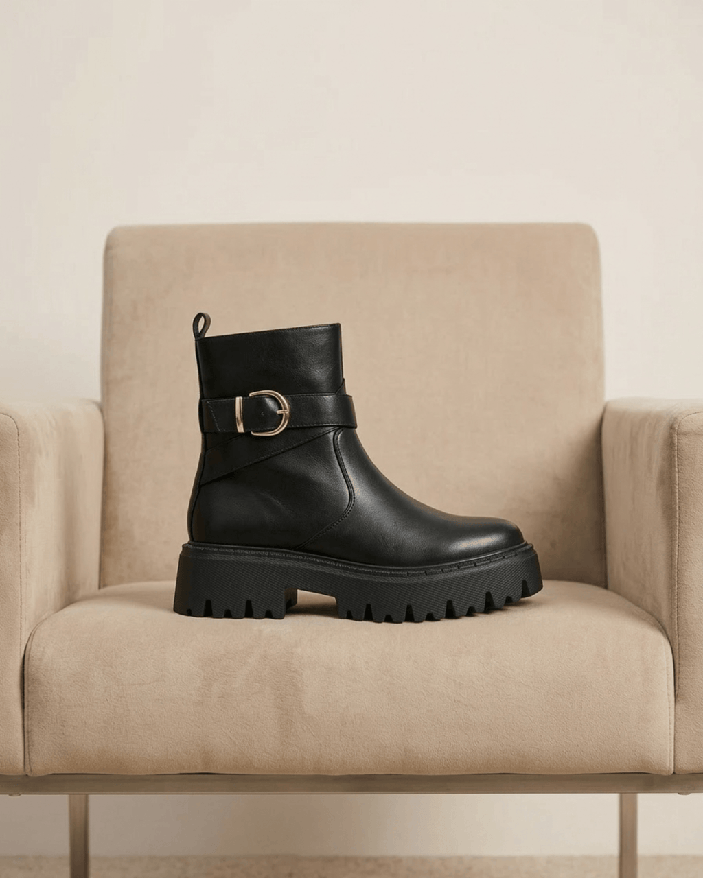 BOTTINES À BOUCLE ELINE