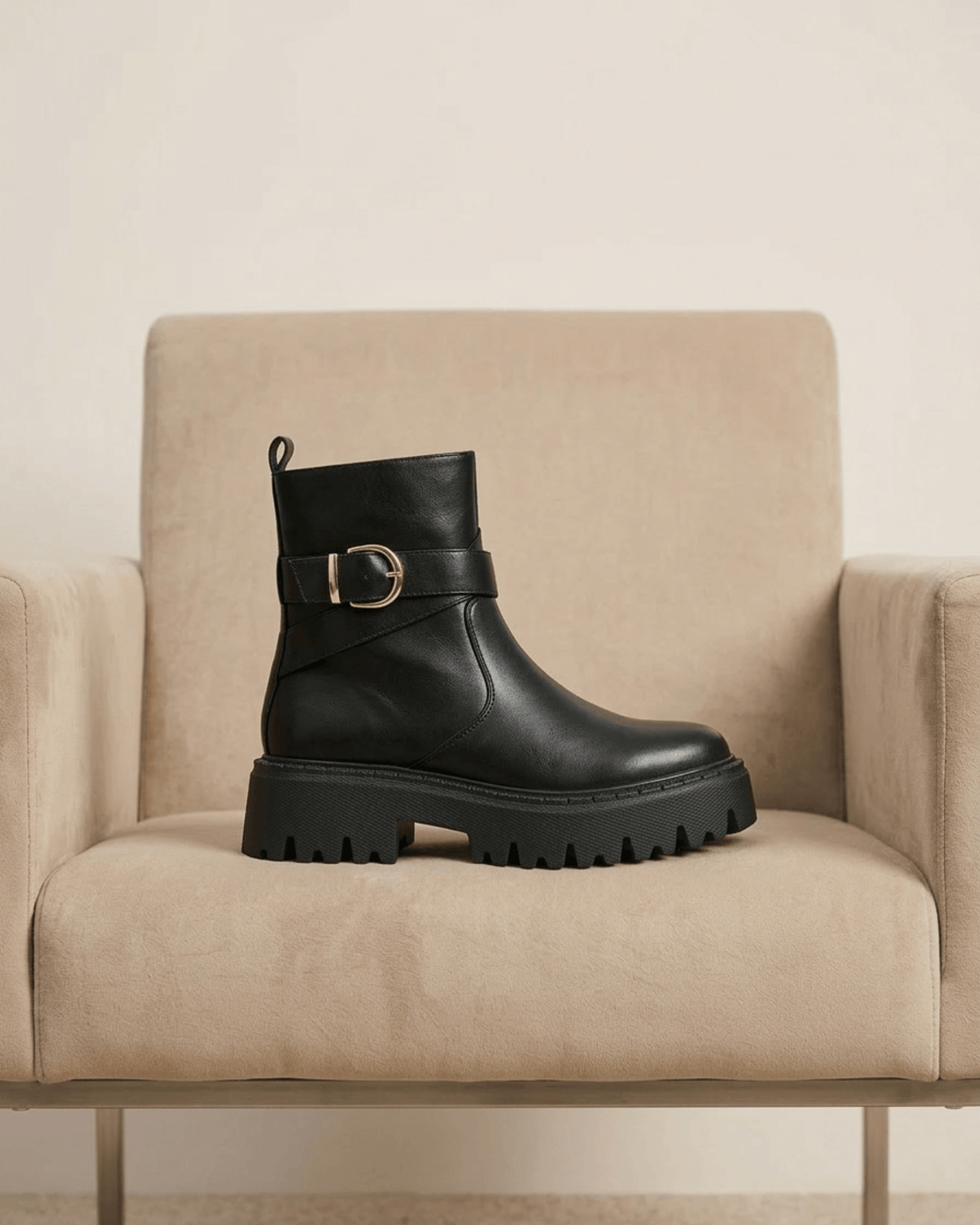 BOTTINES À BOUCLE ELINE