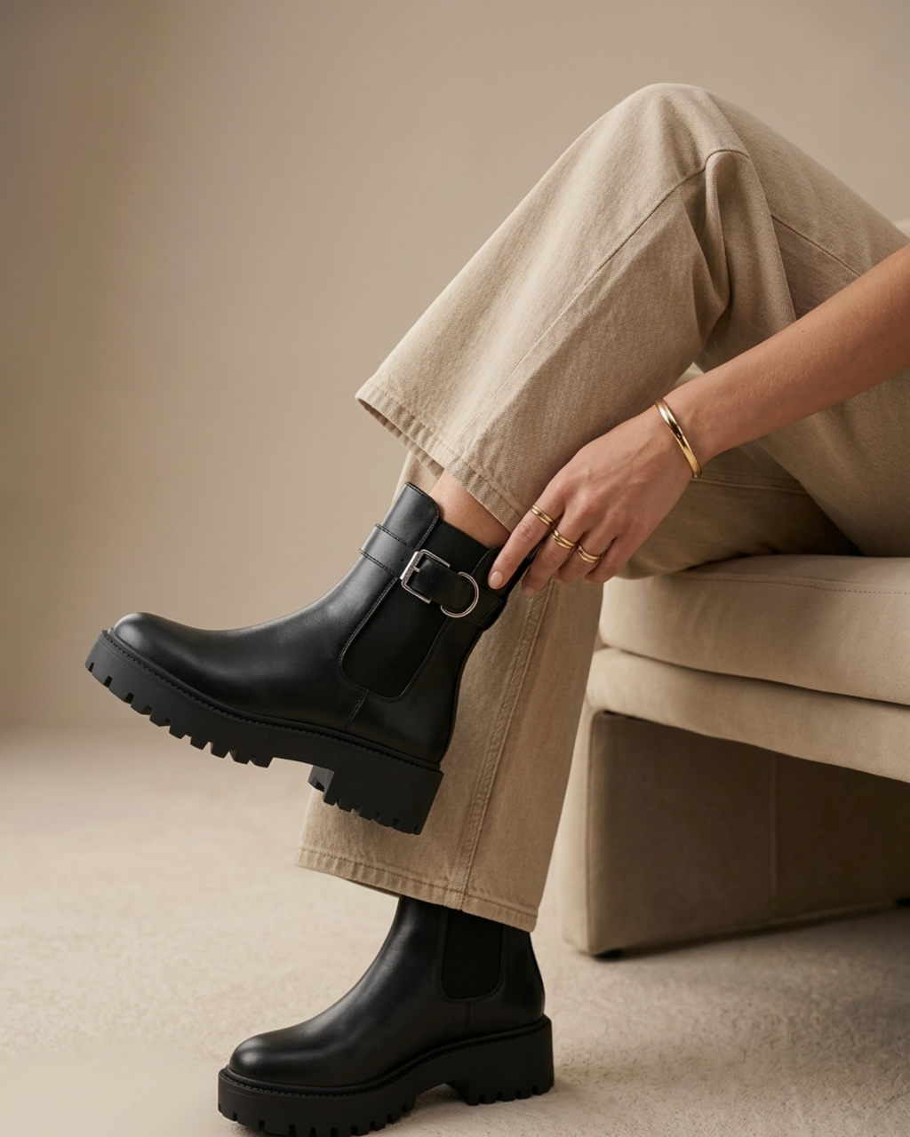 BOTTINES MATELASSÉES NURA