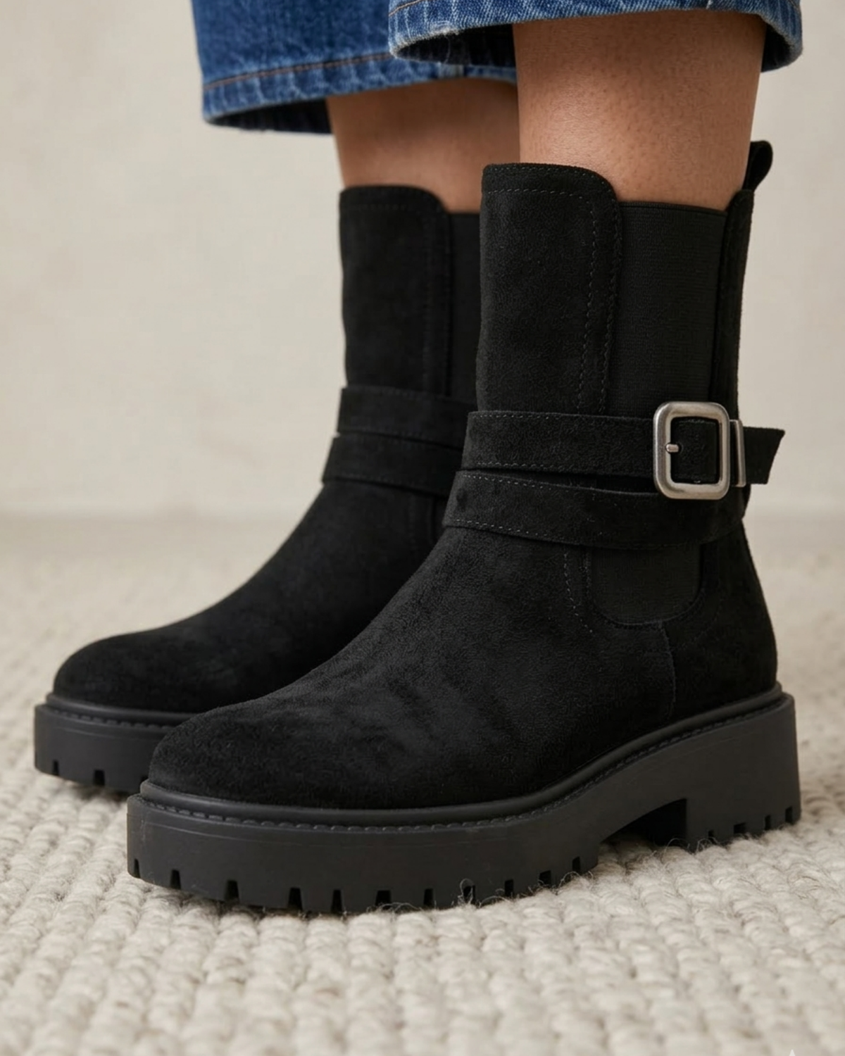 BOTTINES À BOUCLE SÉLÈNE