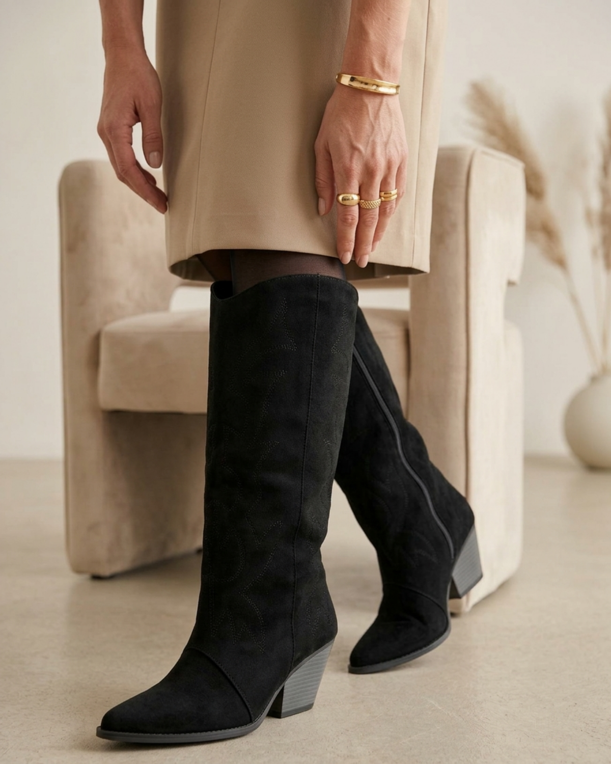 BOTTES À TALONS SOFIA