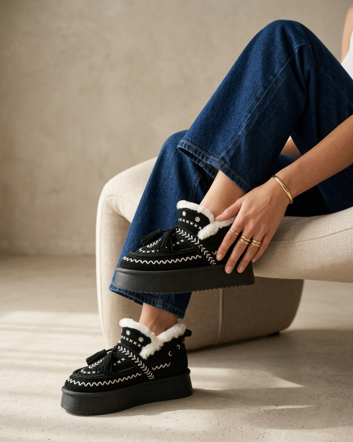 BOTTINES POLAIRE CLARA