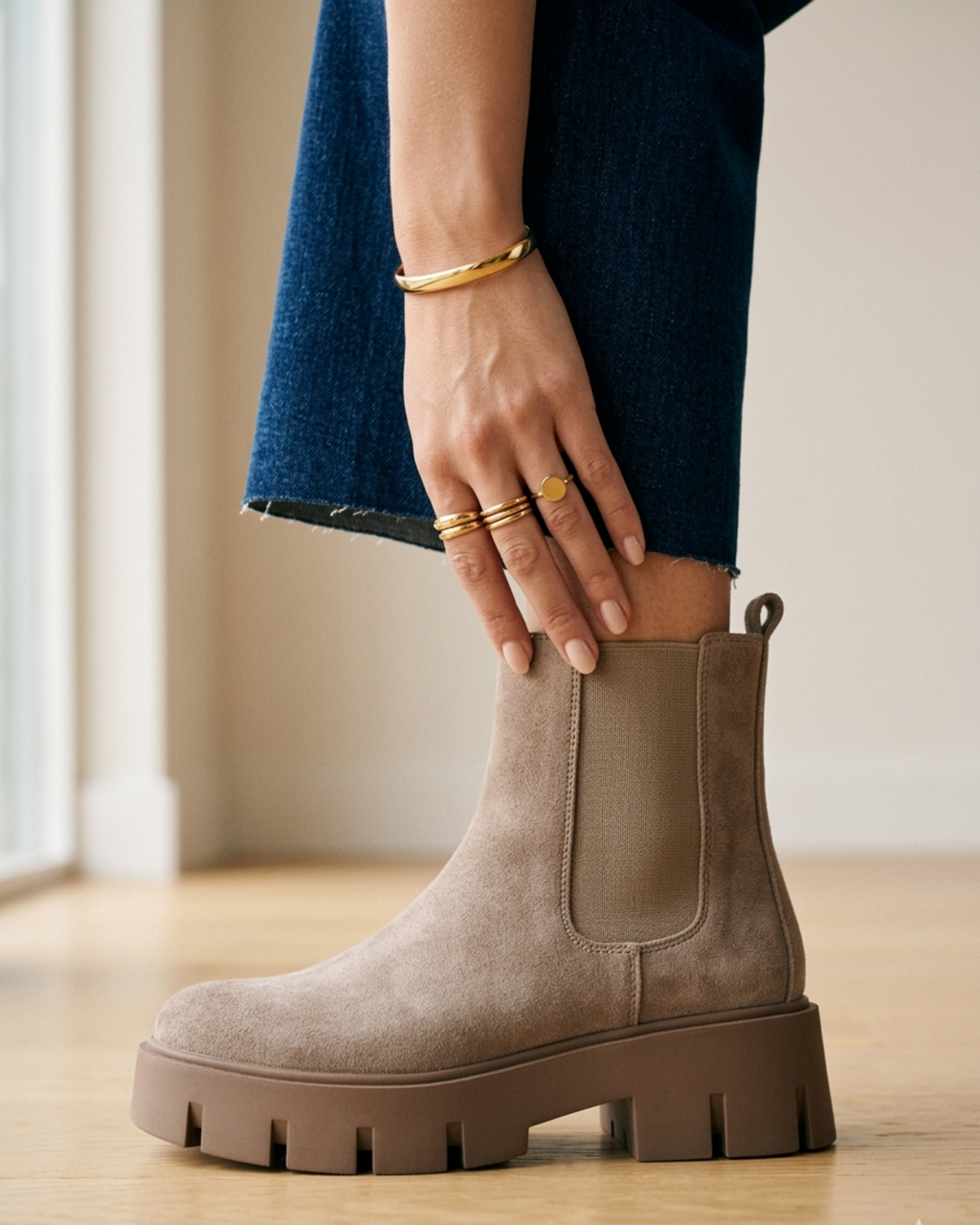 BOTTINES MATELASSÉES ALYA