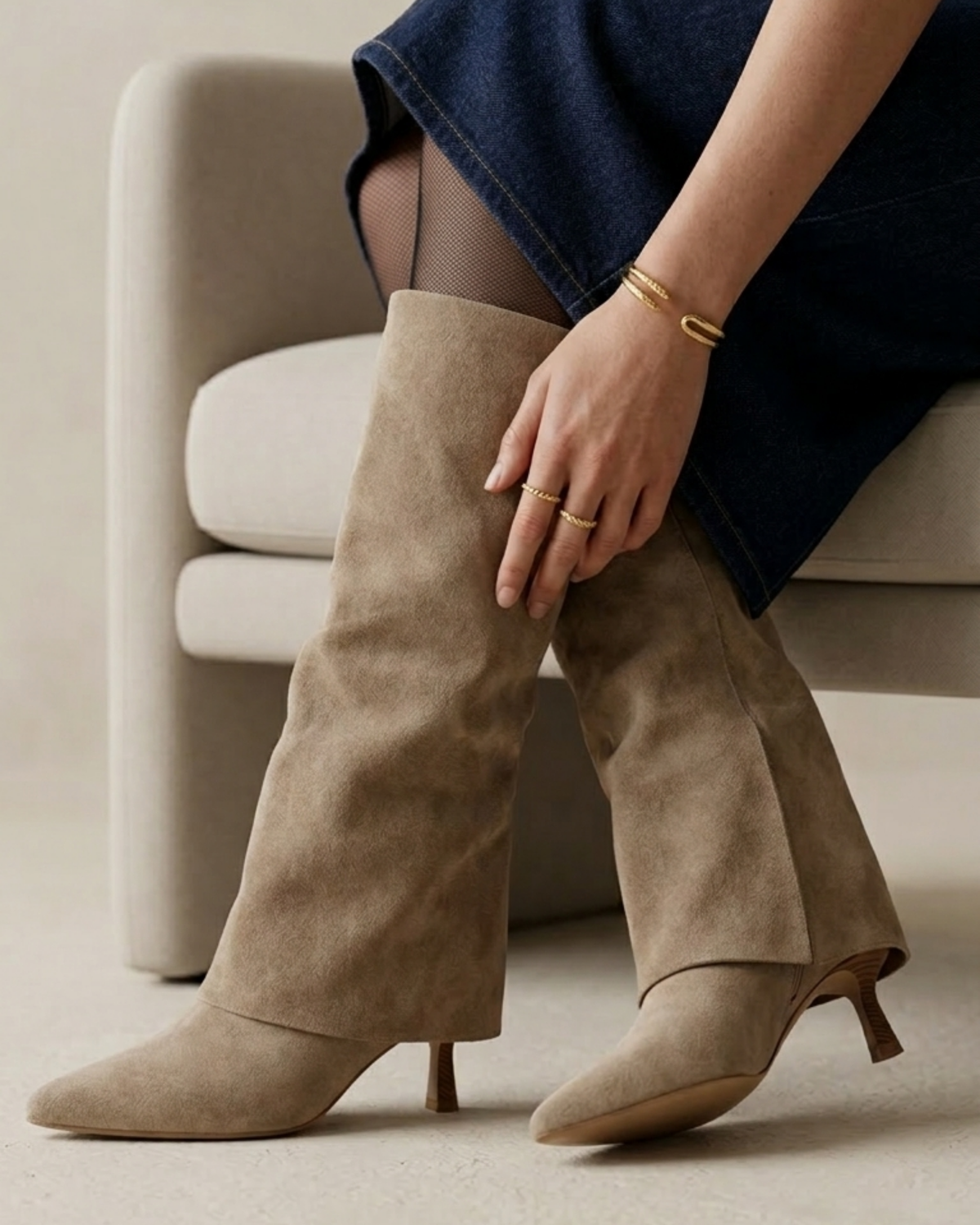 BOTTES À TALONS CHLOÉ