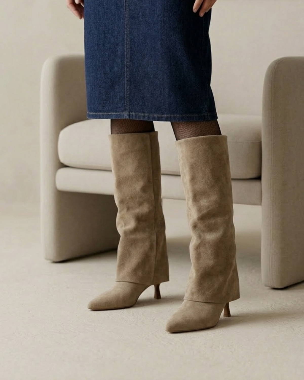 BOTTES À TALONS CHLOÉ