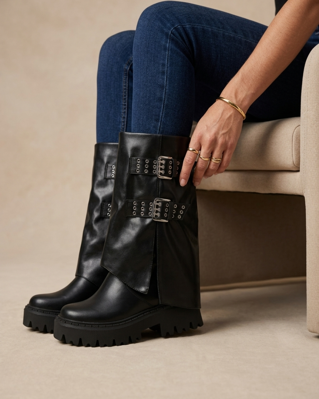 BOTTES PLATEFORME OLIVIA
