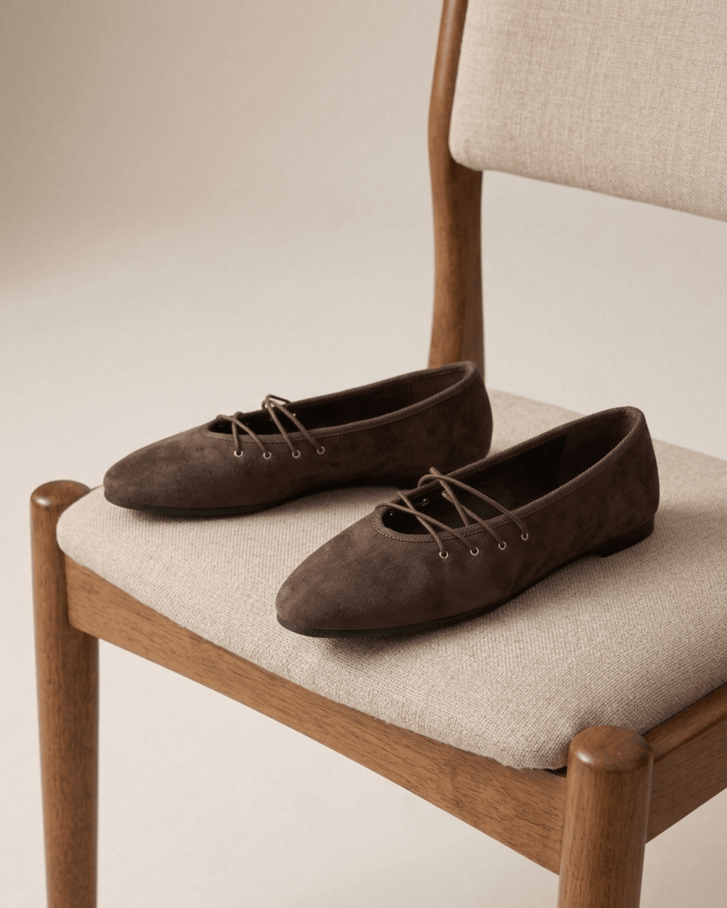 BALLERINES LACET EMILIA