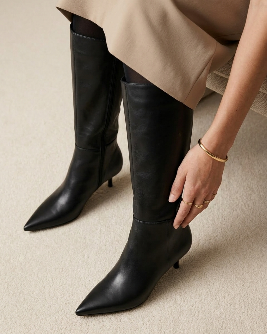 BOTTES KITTEN HEEL MYA