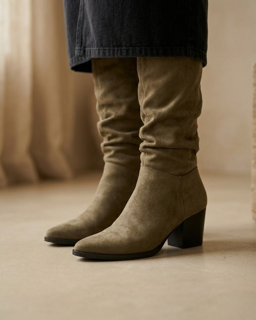BOTTES PLISSÉE INES