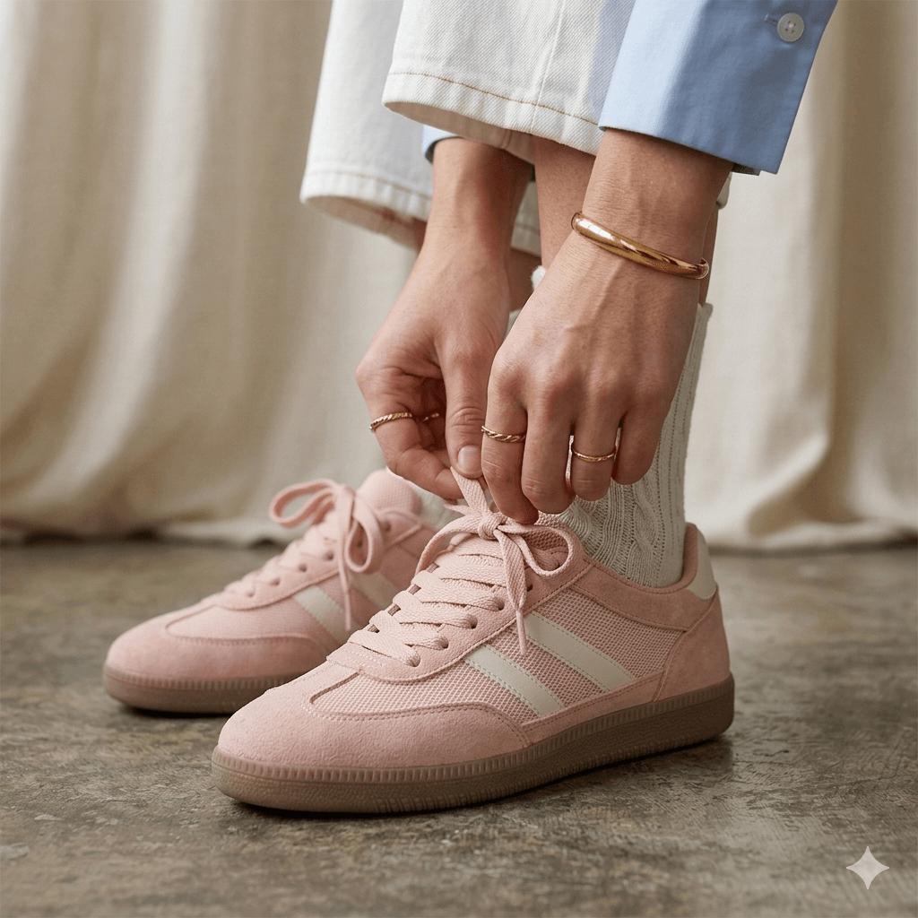 BASKETS RAYURES MIA