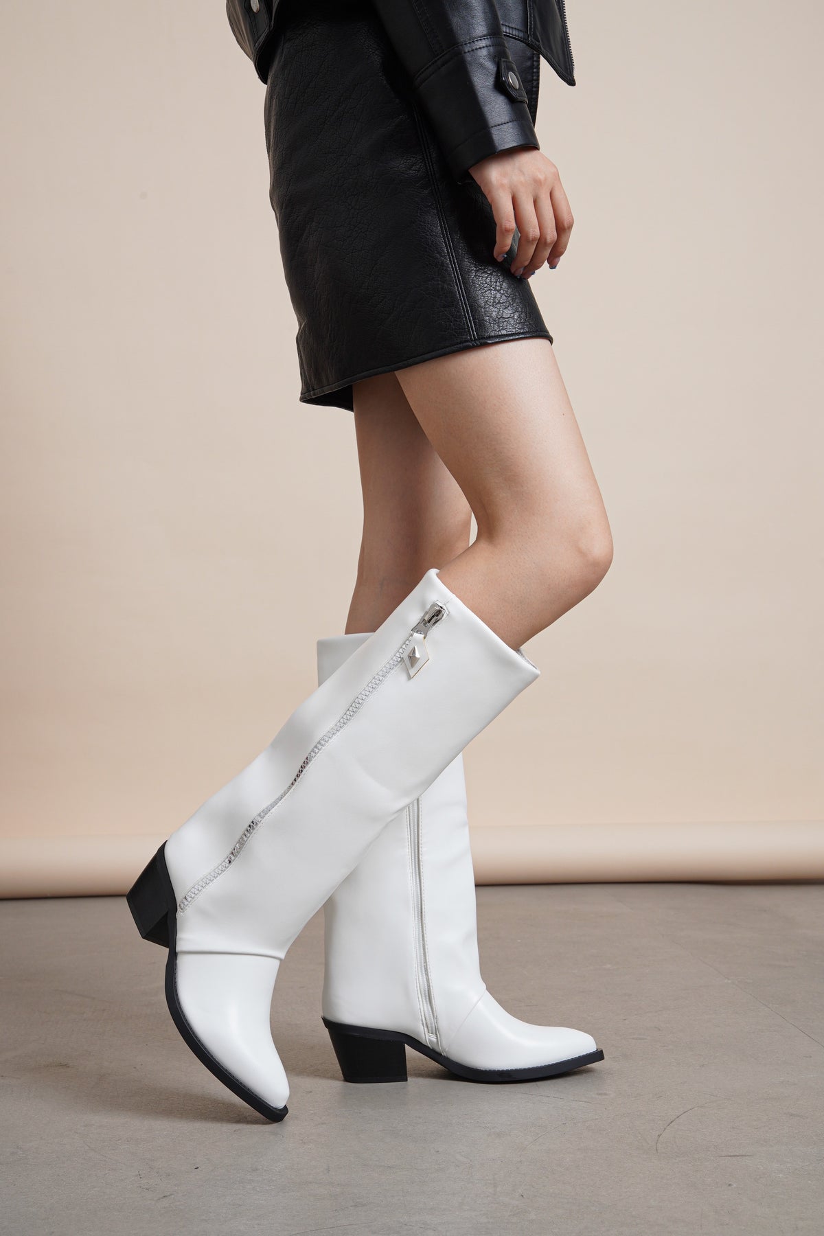 Botte Serina blanche