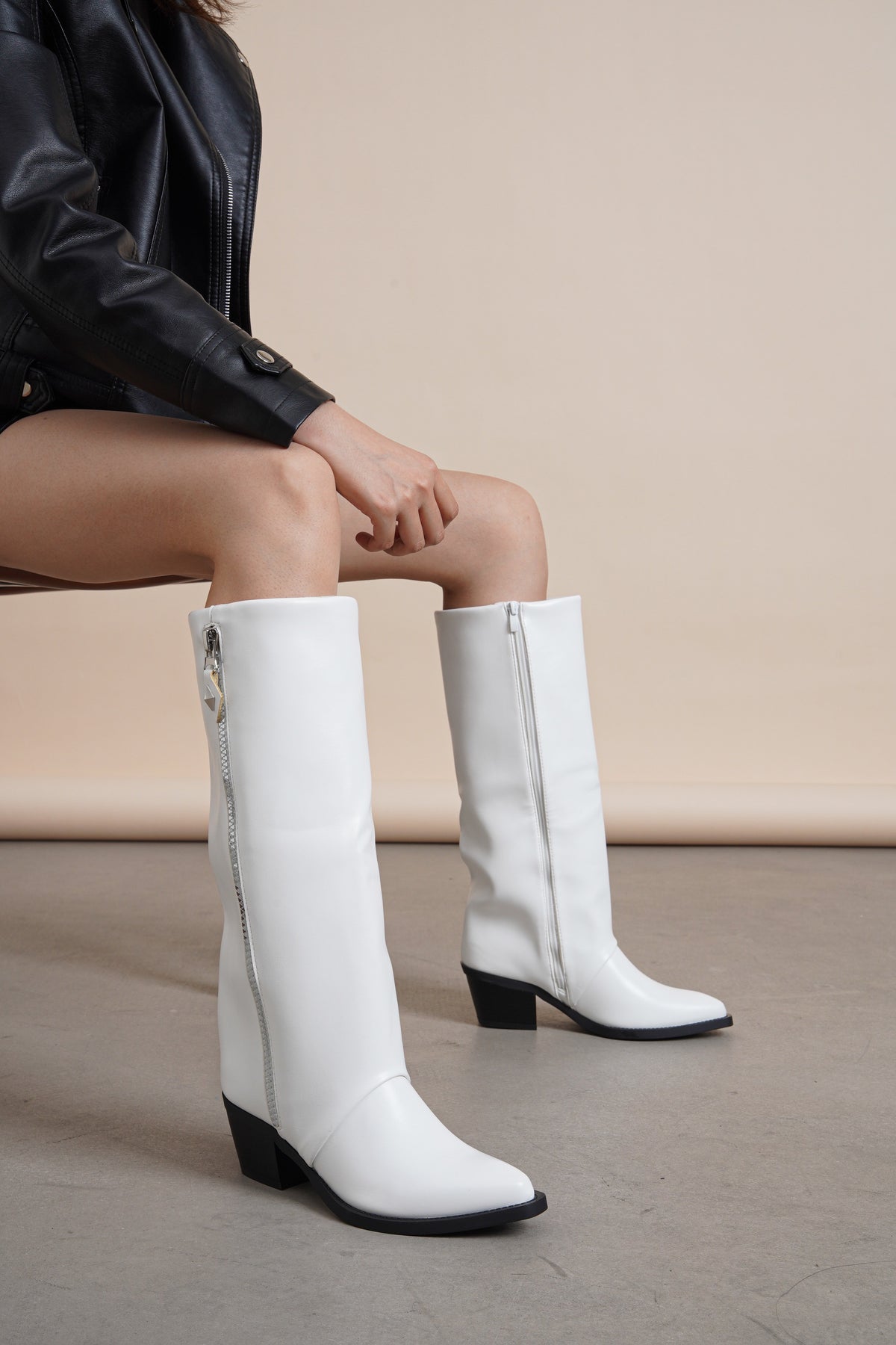 Botte Serina blanche