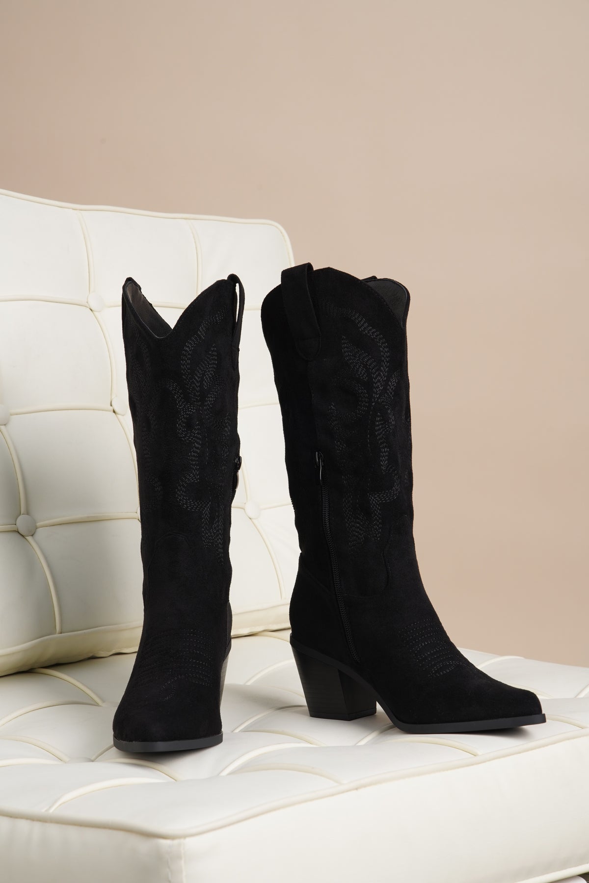 Botte Tess noir - Santiags