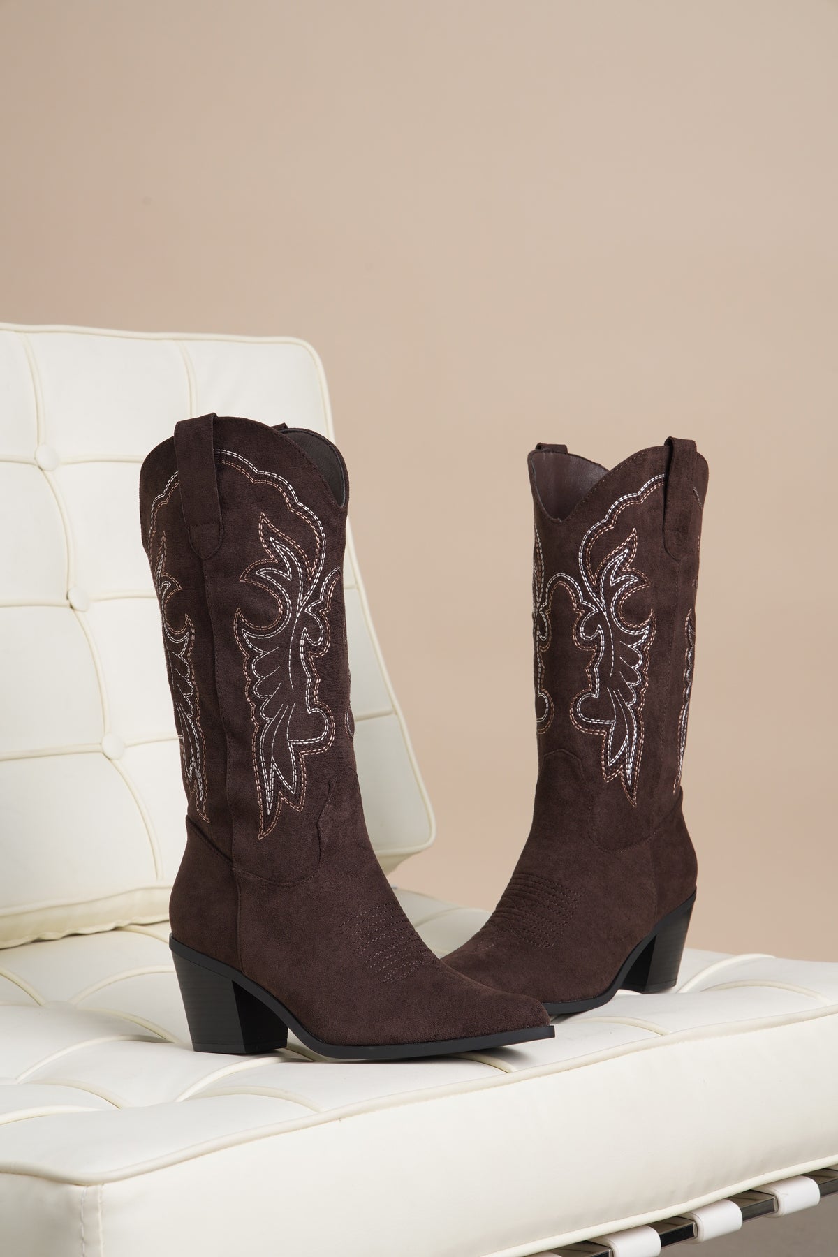 Botte Tess marron - Santiags