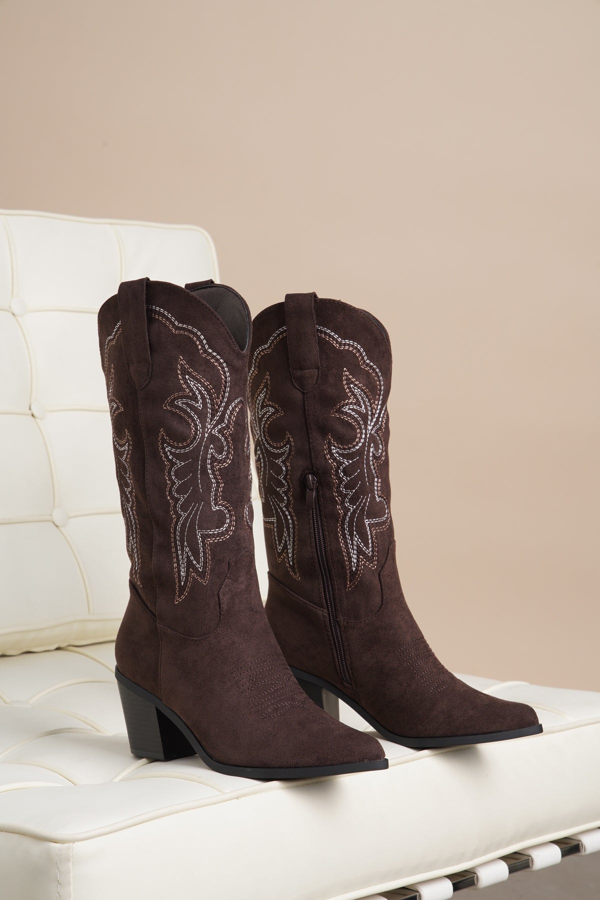 Botte Tess marron - Santiags