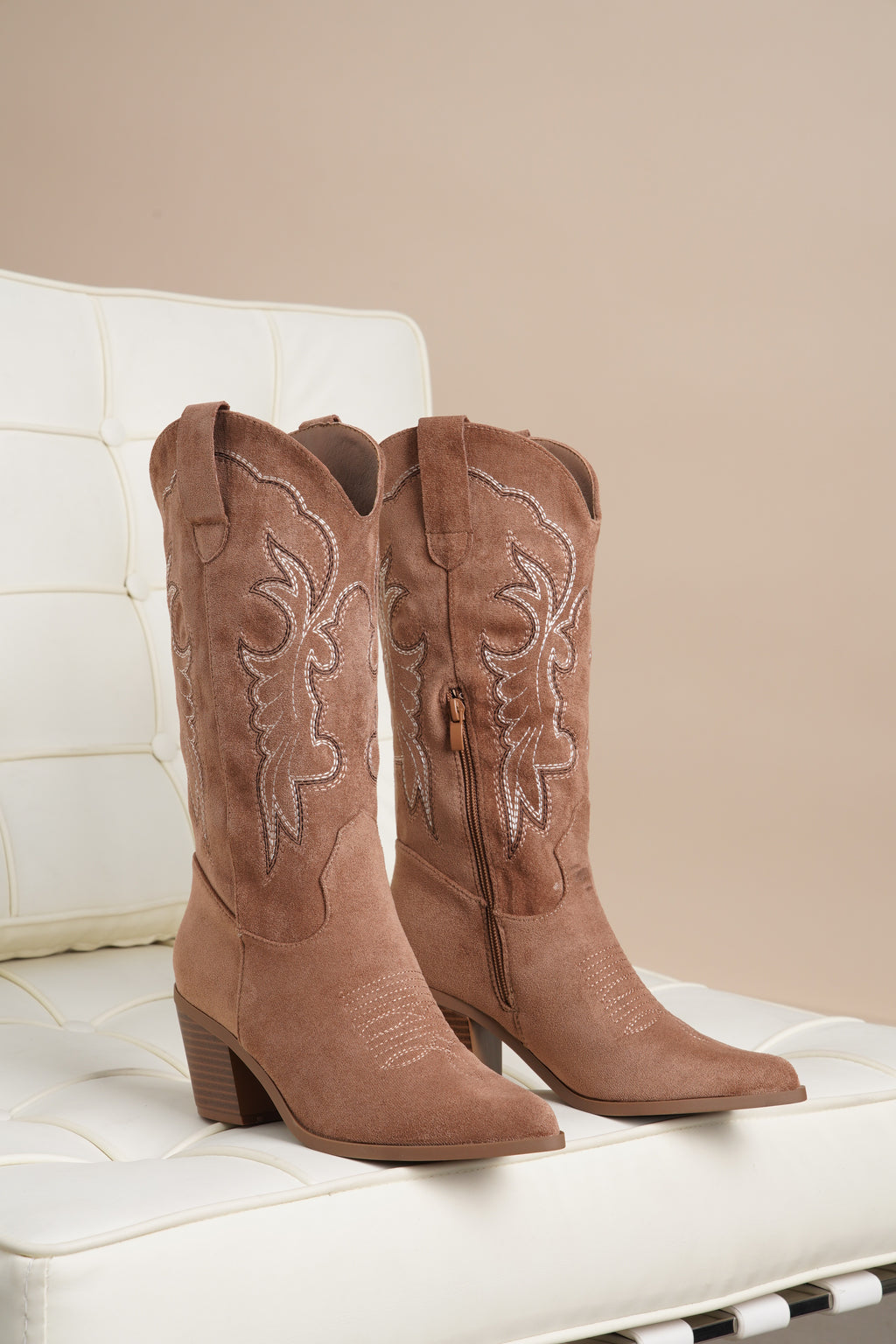 Botte Tess marron camel - Santiags