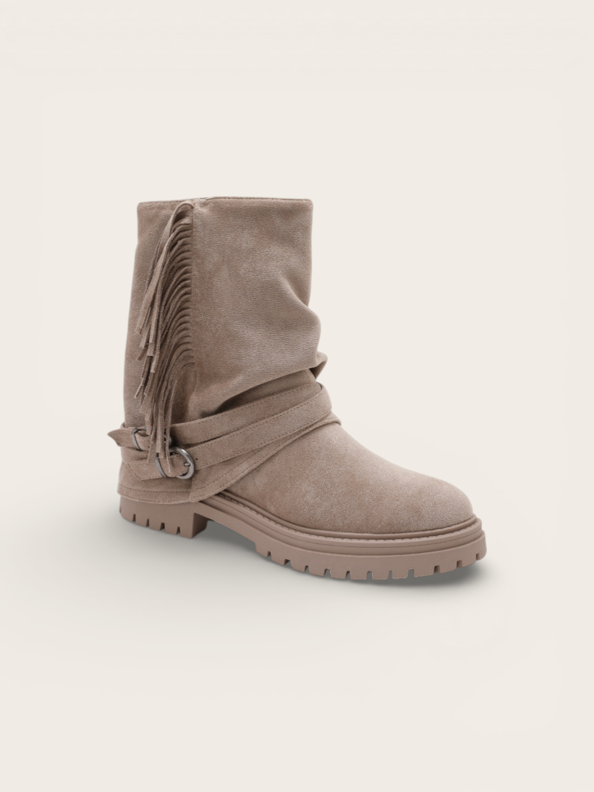BOTTINES À FRANGES ANNA