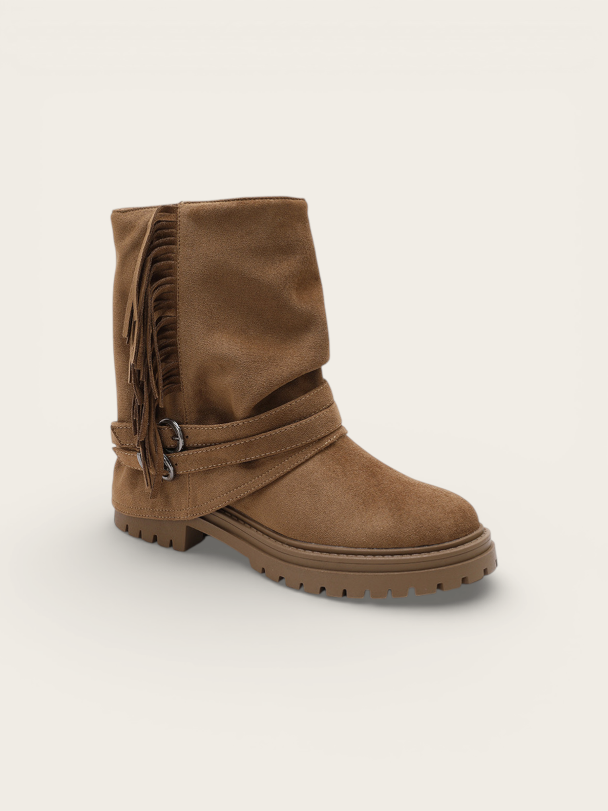 BOTTINES À FRANGES ANNA