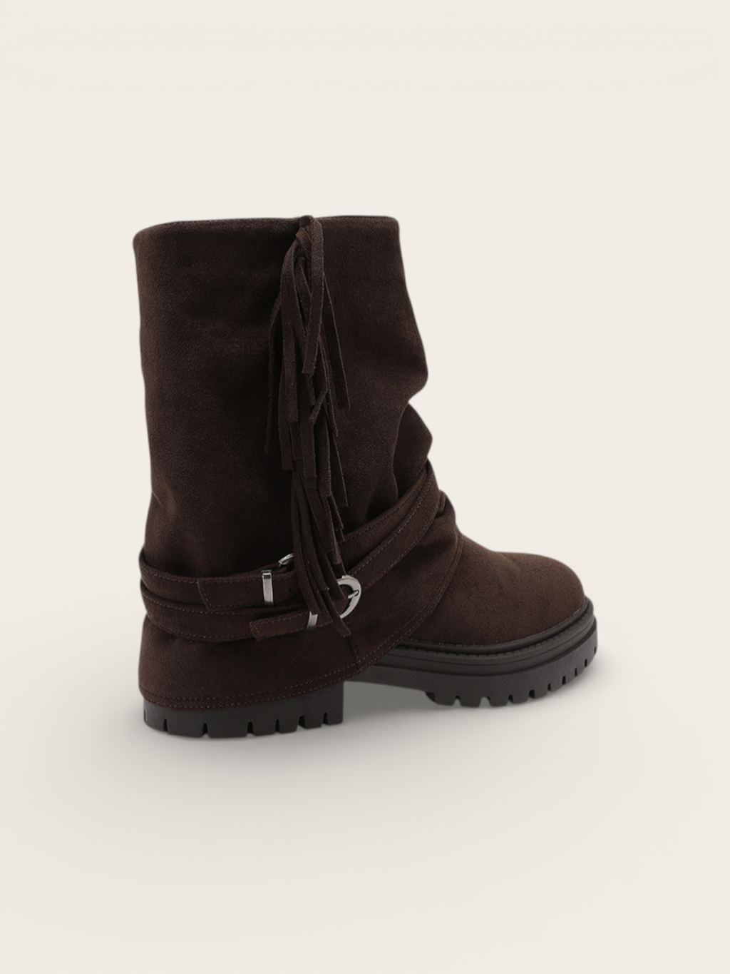 BOTTINES À FRANGES ANNA