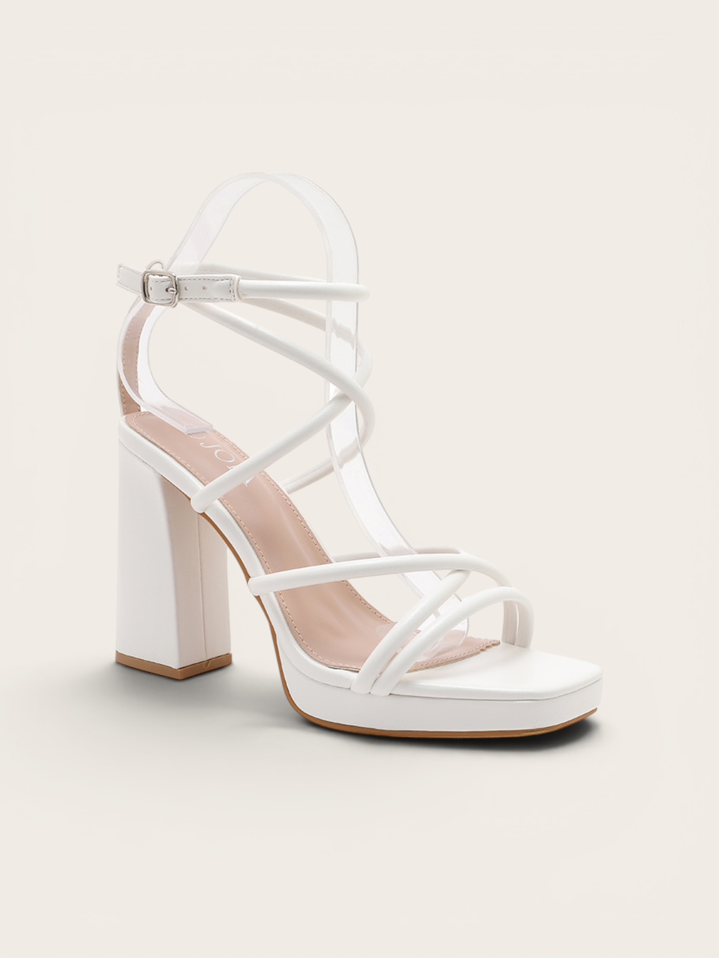 SANDALES À TALON BIANCA