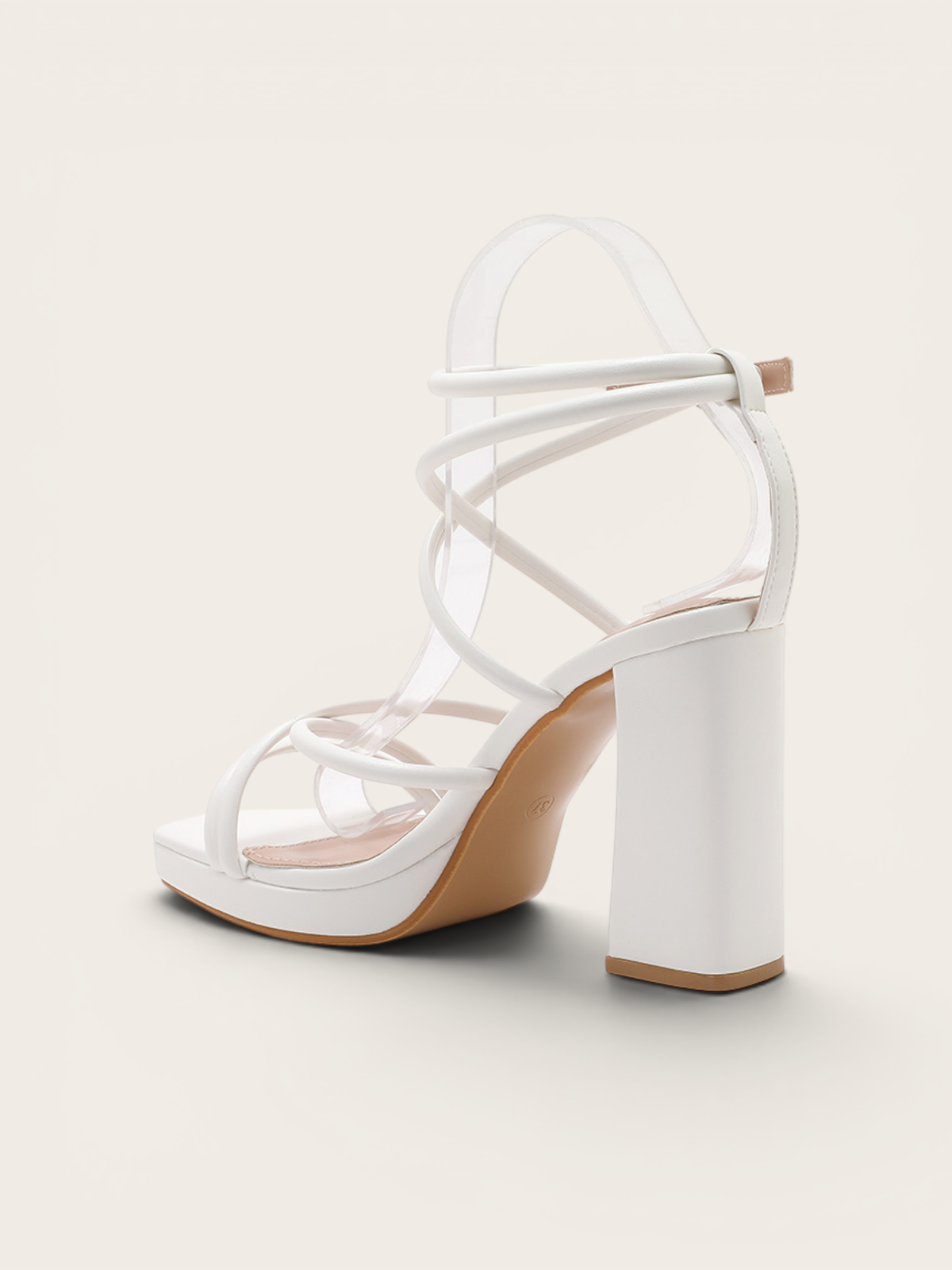 SANDALES À TALON BIANCA